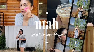 ATTEMPTING A SOFT GLAM LOOK + UTAH TRIP | genbthegem