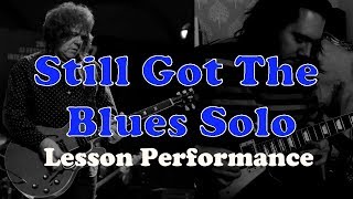 Still Got The Blues Solo - Cover (Live Style) - Gary Moore