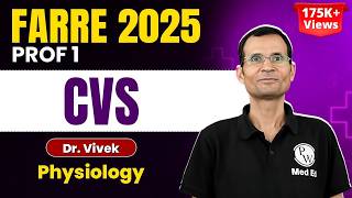 CVS Physiology MBBS 1st Year | Cardiovascular System Physiology | Dr. Vivek | FARRE 2025