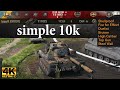 T110E5 video in Ultra HD 4K🔝 simple 10k, 6 kills, 1564 exp, 2640 block 🔝 World of Tanks ✔️