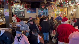 Hundreds enjoy free Christmas breakfast in Scranton