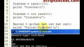 Perl Tutorial 21 - Random Numbers & Rounding: rand, sprintf