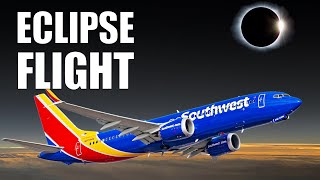 Solar Eclipse 2024: EPIC Southwest Flight into TOTALITY