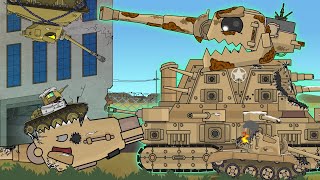 Монстр - Пожиратель танков на свободе - Мультики про танки