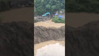 Kondisi tambang pasir bundur #excavator #pasirmerapi#tambangpasirmerapi