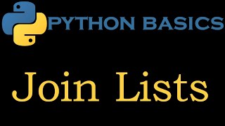 Python Basics 26 # Join Lists