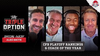 College Football Playoff Rankings, Alex Smith Joins, Who is Coach of the Year, Week 11 Picks