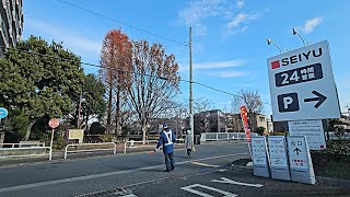 西友 高野台店『平面』駐車場出口から｜練馬区 高野台 スーパーマーケット