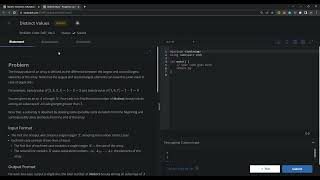 Distinct Values DIST_VALS Starters 74 Division 2 Rated Coding Competition CodeChef