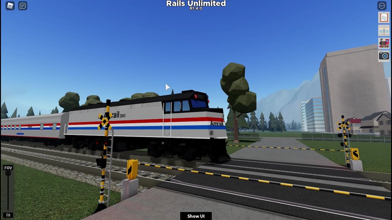 Roblox Rails Unlimited Railfanning #33 - YouTube