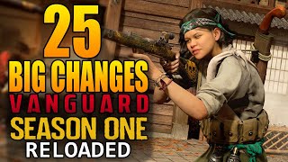 25 Big Changes In Call of Duty Vanguard Season 1 Reloaded (Update 1.10)
