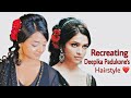 Recreating Deepika Padukone’s hairstyle from Om Shanti Om❤️❤️