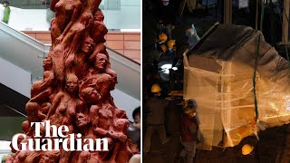 Tiananmen massacre statue removed from Hong Kong university