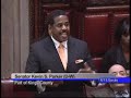 senator kevin parker speaks on the haiti resolution in senate session january 20 2010