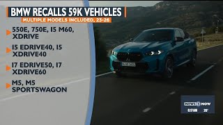 Bmw Recalls 59k Vehicles