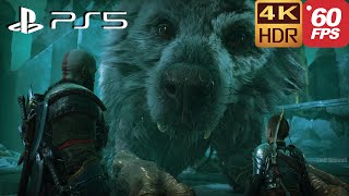 Atreus Transfers Fenrir's Soul To Garm's Body | God Of War Ragnarok PS5 60FPS 4K HDR