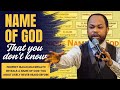 Prophet Isaiah MacWealth introduced a Name of God you don't know!