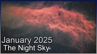 The Night Sky January 2025 | Astrophotography Targets For The New Year