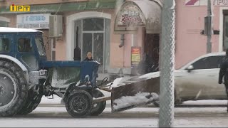 Снігопад у Полтаві: як комунальники борються з негодою?