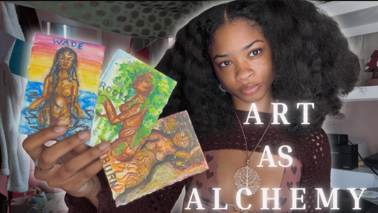 Spiritual Downloads That I Ve Channeled Through Art Pt 2 Youtube