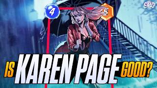 72% Winrate Deck? | An HONEST REVIEW of KAREN PAGE | Marvel Snap