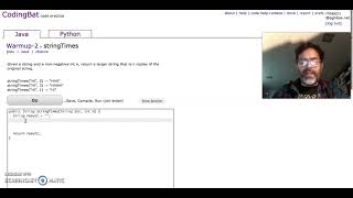 CodingBat Warmup2 stringTimes