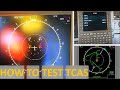 How to test TCAS on ATR72-600