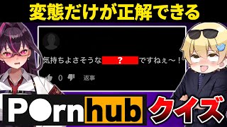 【消される前に見ろ】活動者達に『P○rnhubについたキモイコメントクイズ』に挑戦してもらったら酷すぎたｗｗｗｗ【キムテス/おっP/あーずかい/毒ヶ衣ちなみ/毒★あきお】
