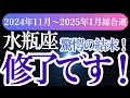 【水瓶座】2024年11月～2025年１月のみずがめ座の新しい年に向けた星とカード水瓶座へのメッセージ！🌌✨