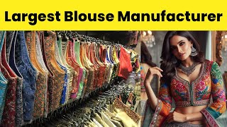 💥 Discover the Hidden Giant of Blouse Manufacturer | blouse wholesale market in surat #blouse #surat