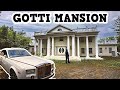 MAFIA BOSS JOHN GOTTI'S ABANDONED MANSION (FOUND SECRET ROOM & CARS)