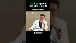 가슴통증 5분 이상 고민 말고 119 전화