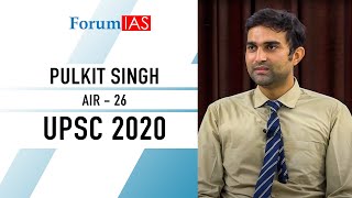 Pulkit Singh, Son of a Soldier from Chandigarh gets IAS Rank 26 in UPSC 2020 | Mock Interview