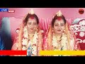 twins marriage जुड़वा बहनों ने की जुड़वा भाइयों से शादी एक साथ जन्में एक ही मंडप में फेरे और अब