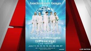 Backstreet Boys adds additional shows for Las Vegas Sphere performances