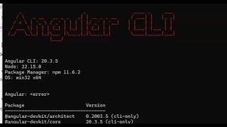 Angular project, #helloworld