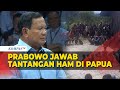 Jawaban Prabowo Ditanya soal HAM di Papua saat Debat Perdana Capres 2024