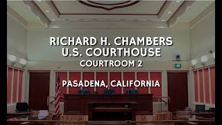 Pasadena Courtroom 2 9:00 AM Friday 12/6