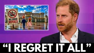 Harry Just Realized His Kids Will NEVER Be Royal... It's TOO LATE