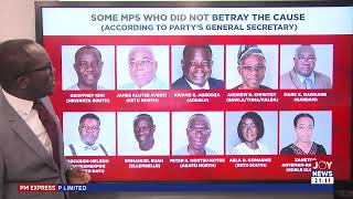 The inside story of how some NDC MPs betrayed their party. Kofi Adams and Murtala Mohammed reveal