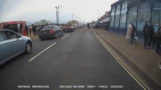 cleethorpes busy today rear camera view