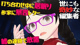 【ブチギレ!?】わかつきひかるvs世にも奇妙な編集者【新人作家・プロ小説家志望者】