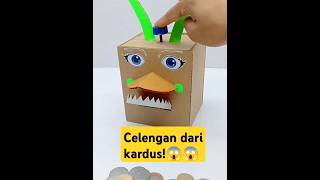 Celengan kardus #creative #diy #toys #game #idea #craft