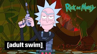 Adult Swim VF - Rick et Morty 🇫🇷 | L'évadé de Rick-catraz [extrait S03E01]