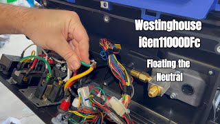 Westinghouse iGen11000DFc Inverter Generator Floating the Neutral