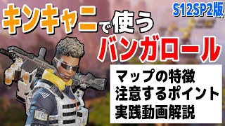 【バンガロール解説】キングスキャニオンで使うバンガロール。マップの特徴から実践の立ち回りまで解説！スプリットが変わる前にキンキャニ再確認！【APEX/エーペックス】