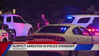 Suspect in custody after Normandy standoff last night