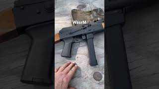 AK Type Carbine - Wasr M 9mm Glock Magazine fed PCC #wasrm # 9mmpcc #AK #shf #kci