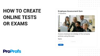 How to Create an Online Test for Students or Employees for Free