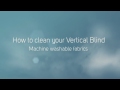 How to clean your vertical blind